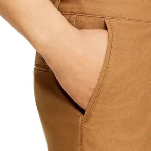 HUGO BOSS Slice Shorts Men's‎ Size 56 Regular Fit Stretch Beige USA 40 R NWT - Picture 3 of 10